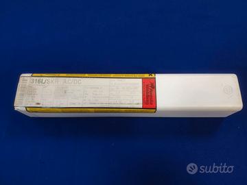 Pacco sigillato di elettrodi inox 316L