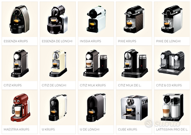 ritiro macchine del caffe nespresso guaste- Milano