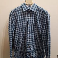 Camicia a quadri blu naracamicie M