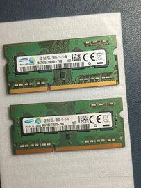 Kit RAM Samsung 8GB (2x4GB) DDR3L SO-DIMM