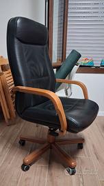 Poltrona ufficio con ruote