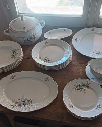 servizio vintage di piatti TK Thun Czechoslovakia 