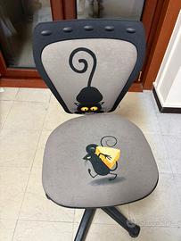 Sedia bambini per scrivania