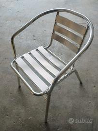 POLTRONCINE IN ALLUMINIO