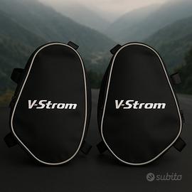 Borse laterali per barre di protezione V-Strom