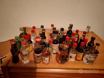 mini bottiglie liquori 