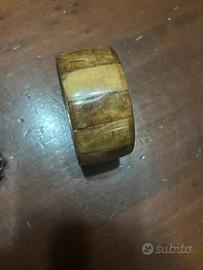 Bracciale rigido osso