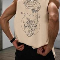 Canotta beige “Balance” uomo – come nuova