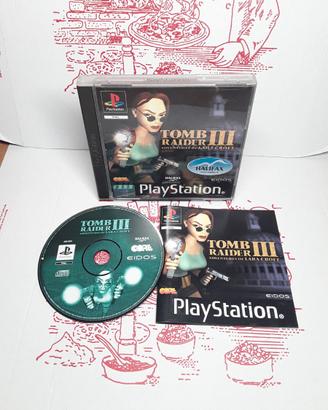 Tomb Raider III Adventures of Lara Croft PS1 ITA