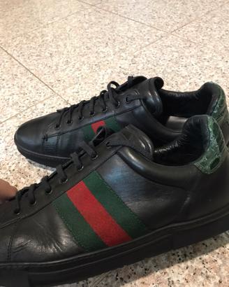 Scarpe Gucci Alligator n.43,5 uomo
