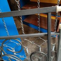 Letto singolo in ferro