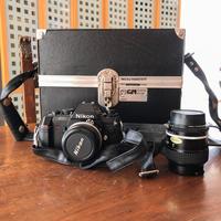 Nikon N2000 + obiettivi + accessori