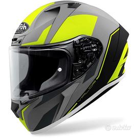 Casco Integrale Moto Airoh VALOR Wings Giallo Opac