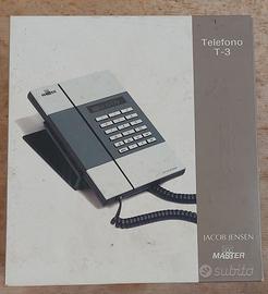 Telefono fisso Jacob Jensen modetto T-3