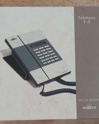 Telefono fisso Jacob Jensen modetto T-3