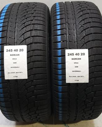 2 GOMME 245 40 20 NOKIAN A1758