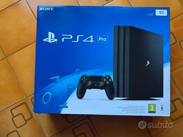 PS4 pro + 7 giochi 