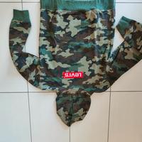 felpa Levis camouflage ragazzo ragazza 