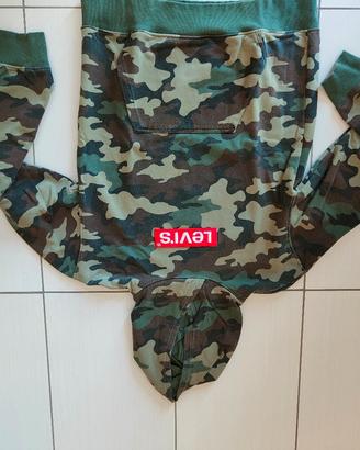 felpa Levis camouflage ragazzo ragazza 