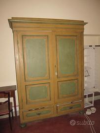 Armadio Secolo XVIII dipinto