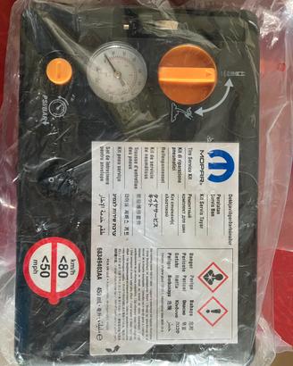 Kit anti foratura gonfiaggio compressore auto