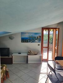 Mansarda arredata a pinarella di cervia