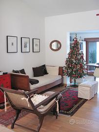 sedia coloniale in teak, originale