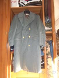 Vecchio cappotto militare lana anni 70 Vintage