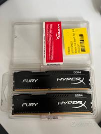 Ram Kingston HyperX Fury DDR4 8GB 2133mhz
