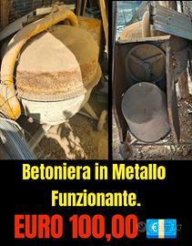 BETONIERA FUNZIONANTE 