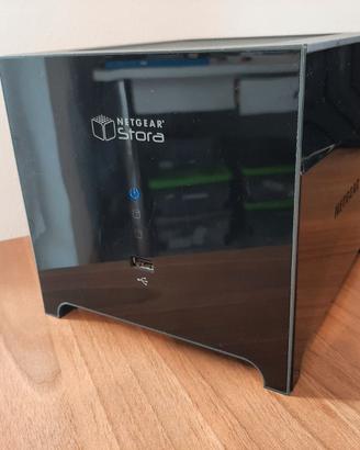 NAS Netgear Stora OpenWrt con disco 2 TB incluso