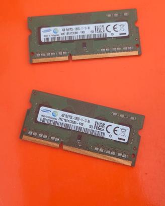 Samsung DDR3 SODIMM 8GB 1600 MHz Ram laptop