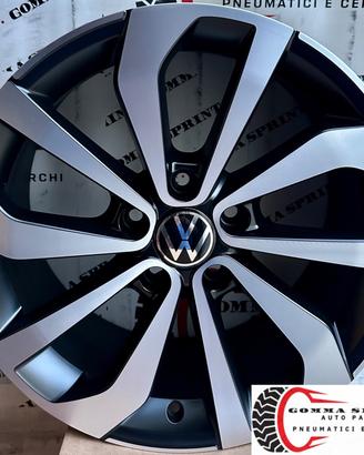 4 CERCHI IN LEGA R17 VOLKSWAGEN T- ROC GOLF 5 6 7