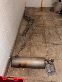 Impianto di scarico originale bmw F20 serie 1 2019