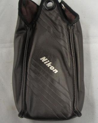 NIKON CUSTODIA COMPATTA VINTAGE in similpelle