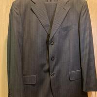 Completo elegante uomo Grigio scuro 50