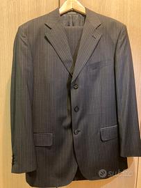 Completo elegante uomo Grigio scuro 50