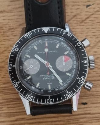 nivada grenchen cronografo aviator