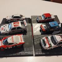 Rally WRC 1/43 Porsche Lancia Toyota 