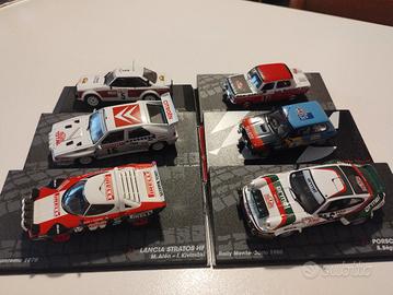 Rally WRC 1/43 Porsche Lancia Toyota 
