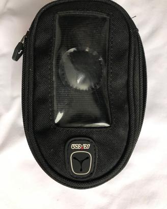 Borsa bici da telaio per telefono Scicon nero