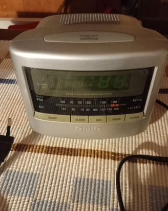 Radiosveglia AIWAcon display digitale, radio AM/FM