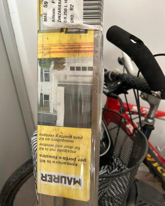 Zanzariera per porta finestra nuova