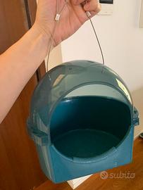 Vasca per bagnetto per pappagalli/uccelli