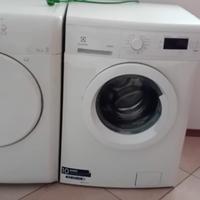 Asciugatrice e lavatrice