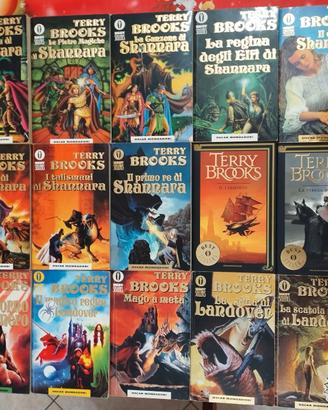 15 LIBRI CICLO SHANNARA LANDOVER COMPLETI BROOKS
