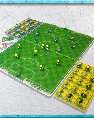 Gioco da tavolo calcio- Calciotto. Miniature!