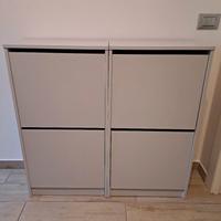 Coppia scarpiere Ikea Bissa