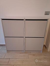 Coppia scarpiere Ikea Bissa