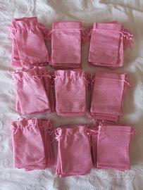 Sacchetti Portaconfetti per Bomboniere (90 pezzi)